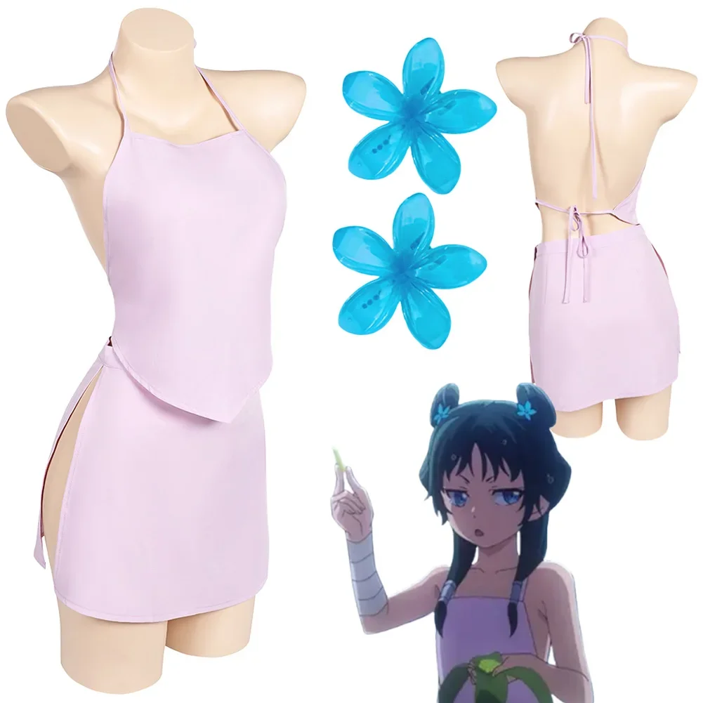 

КосплейFantasia Maomao, нижнее белье для косплея, аниме, аптекарь, дневник Disfraz, костюм для взрослых и женщин, фантазия, Хэллоуин, карнавал, вечеринка, Clo