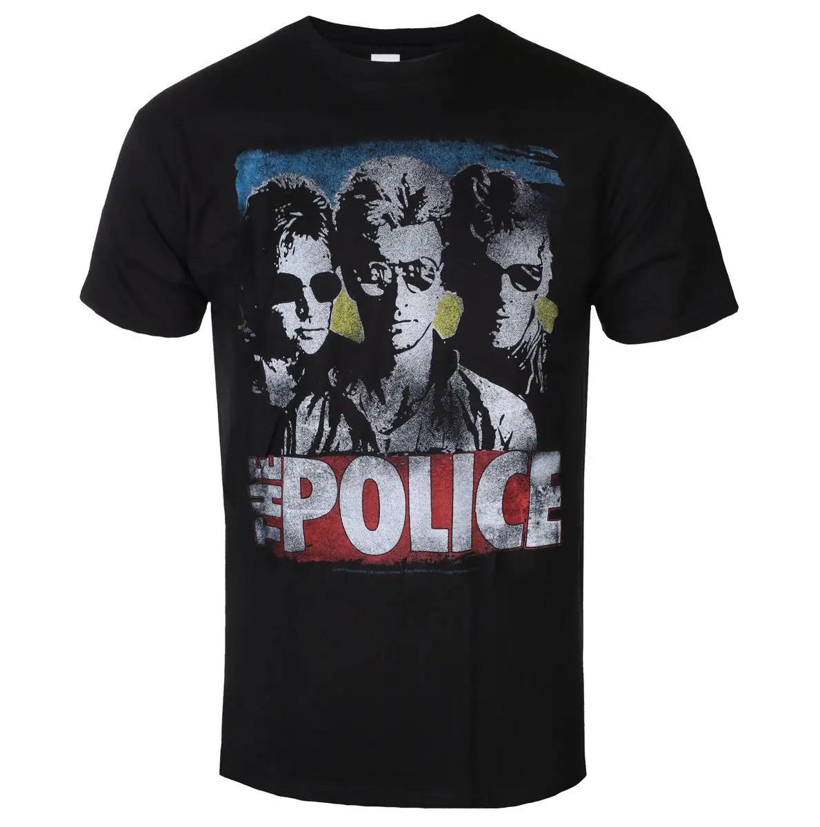 Police Graphic Cotton T-shirt Unisex Summer Short Sleeve Fashion Brand Tee Luxury Casual Vintage Tees