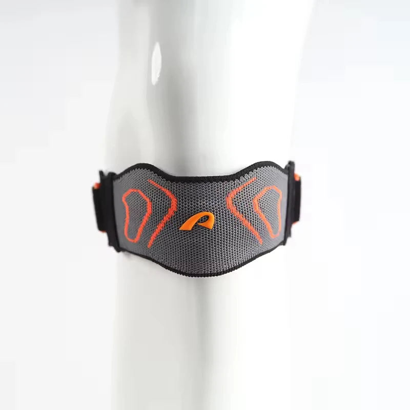 

Спортивный трикотажный бандаж для колена с гелевой подушечкой для облегчения боли при беге и баскетболе, нескользящий ремень для надколенника