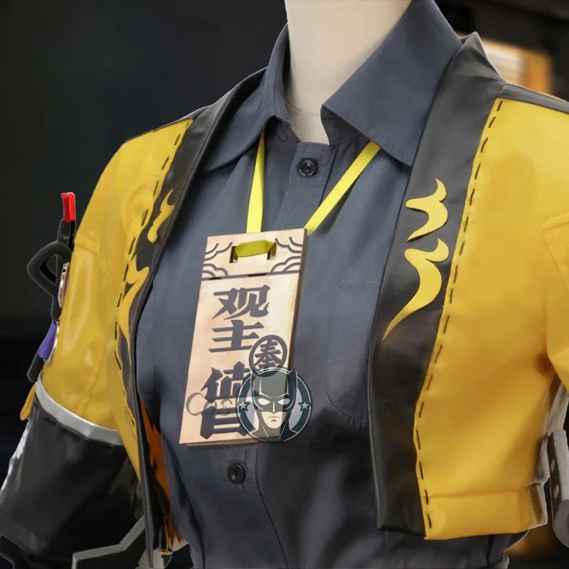 لعبة جديدة Zenless Zone Zero Ju Fufu أزياء تنكرية بدلة موحدة حلوة مع ذيل ملابس نسائية لحفلات الهالوين أنيمي