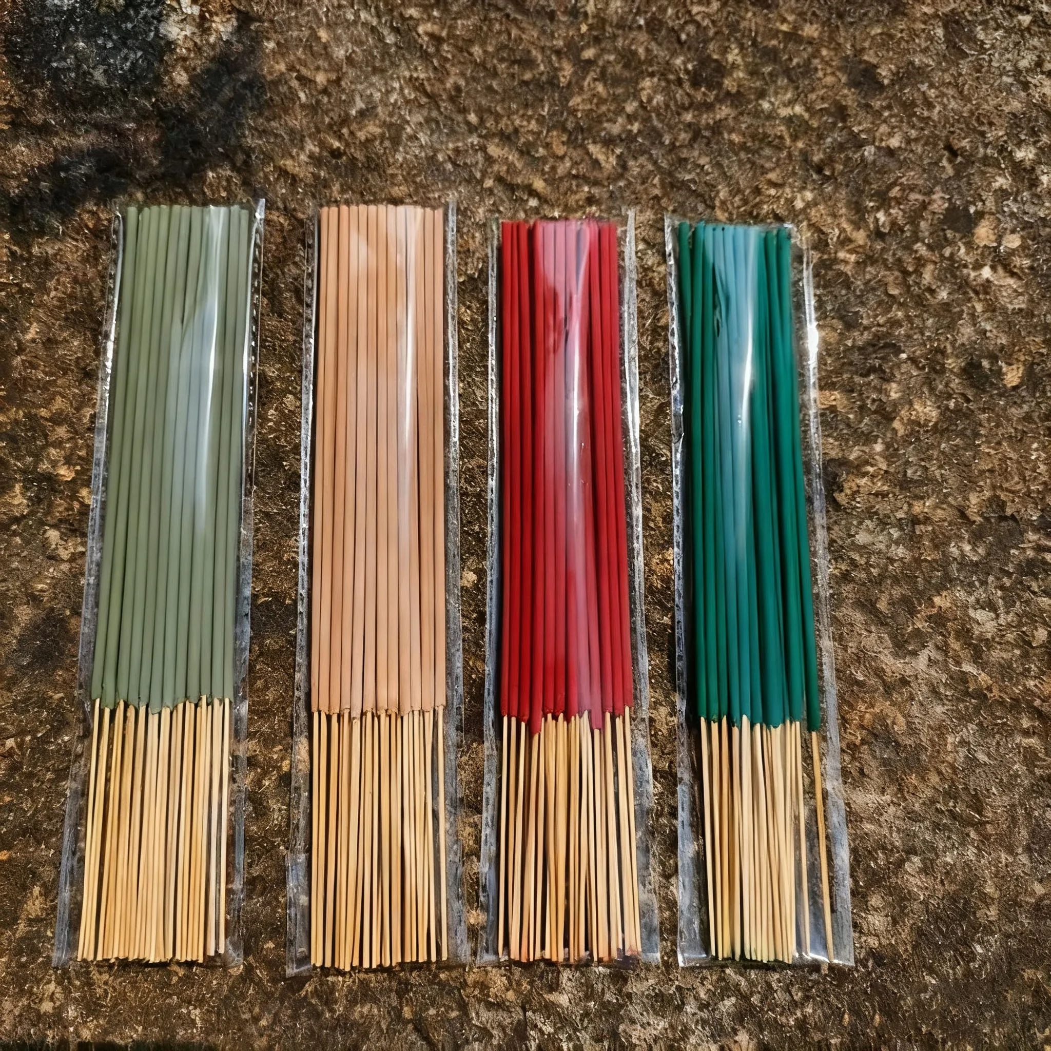 80/200/400Pcs Colorful Bamboo Incense Sticks Peruvian Palo Santo White Sage Lemongrass Dragon's Blood Combination Set 22Cm/8.66In Suitable for Yoga and Meditation Suitable for Home, Bedroom, Garden, Study Room, Tea Room, Office, Hotel, Kitchen, Bathroom, and Other Public Places for Air Purification Suitable for Prayer, Eliminating Negative Energy, Purifying Magnetic Spaces, Etc. Suitable for Festivals