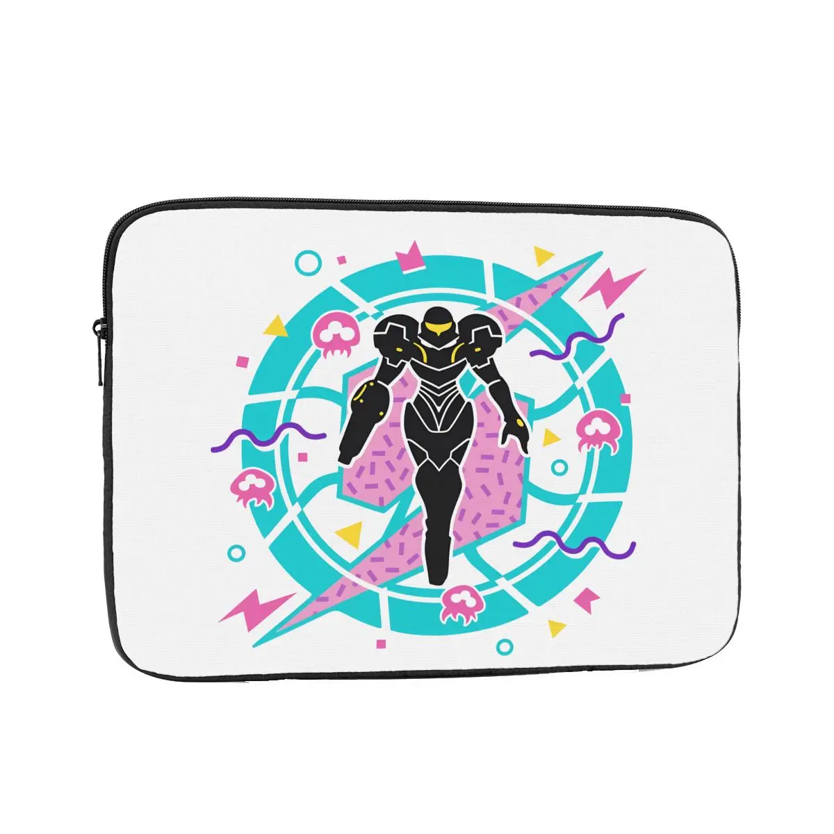 Laptop Notebook Bag Case Metroids Hero Game Samus Computer Bag Sleeve 12 13 15 17 Inch Shockproof Case Bag for Macbook Air Pro