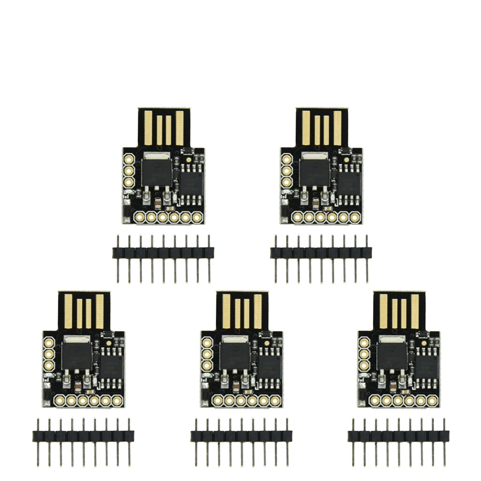 1-10 шт. TINY85 Digispark Kickstarter микро макетная плата ATTINY85 модуль для Arduino IIC I2C USB