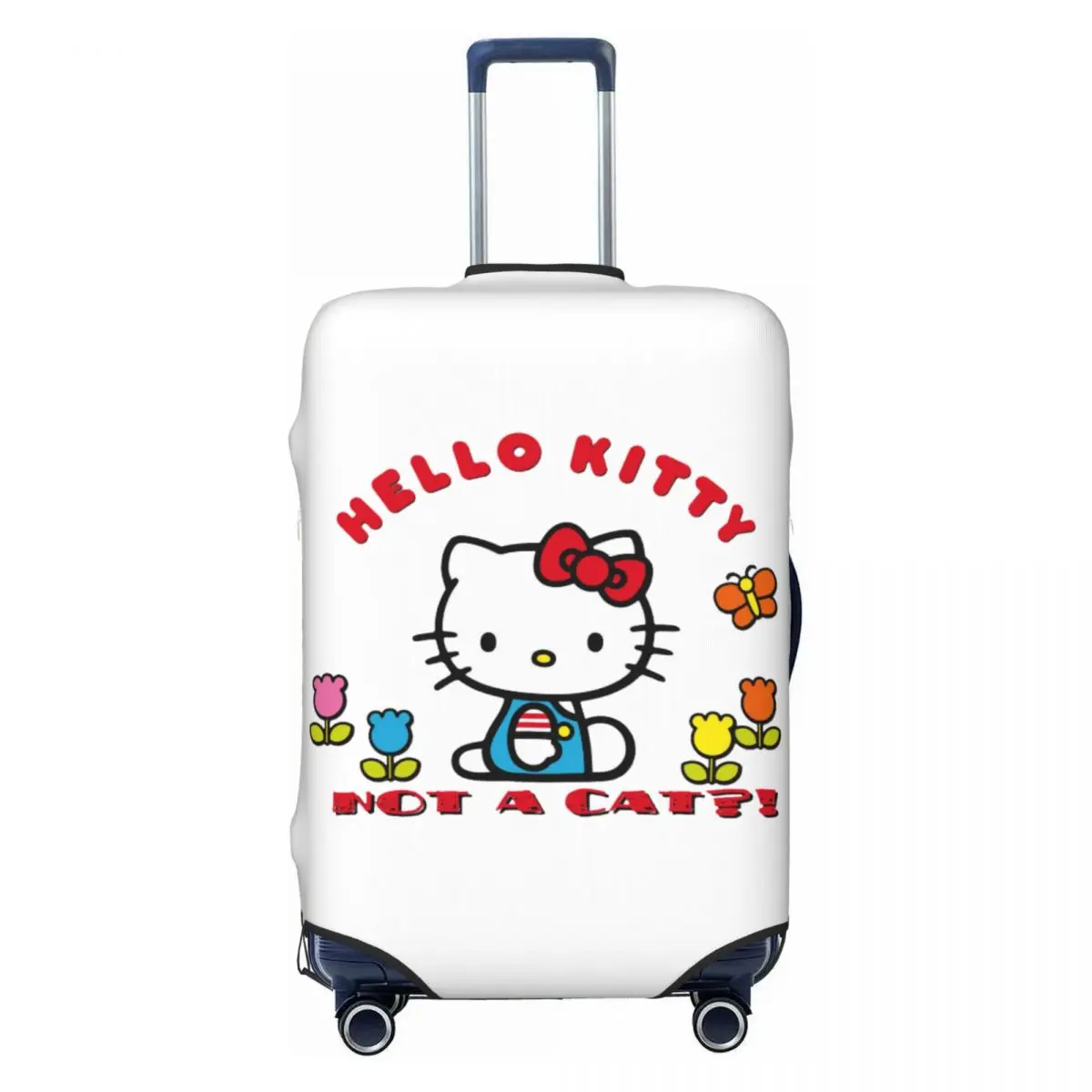 Kustom Hello Kitty Sanrio penutup bagasi pelindung modis perjalanan koper penutup pelindung untuk 18-32 Inch