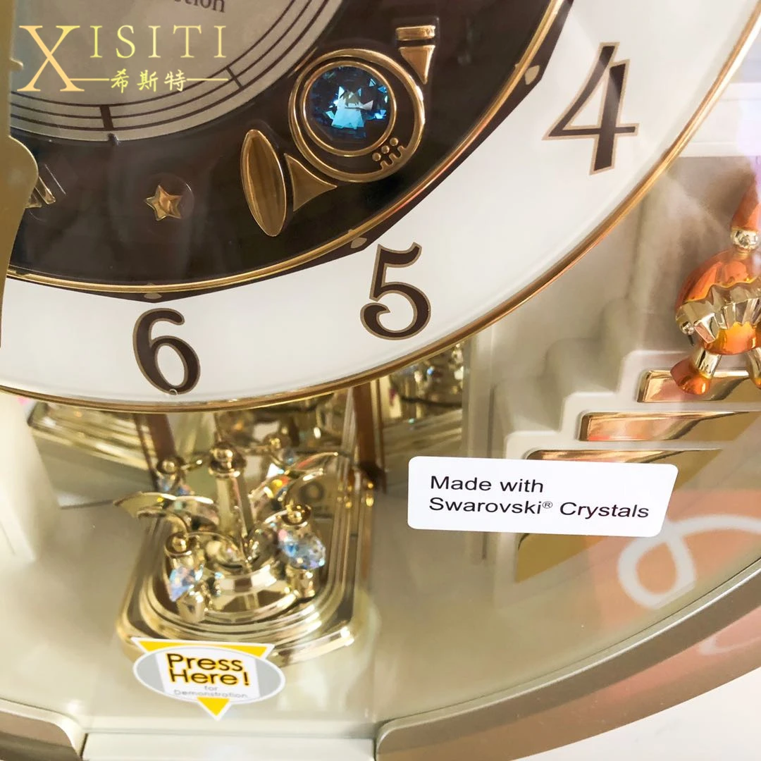 Zegar ścienny do salonu w stylu vintage