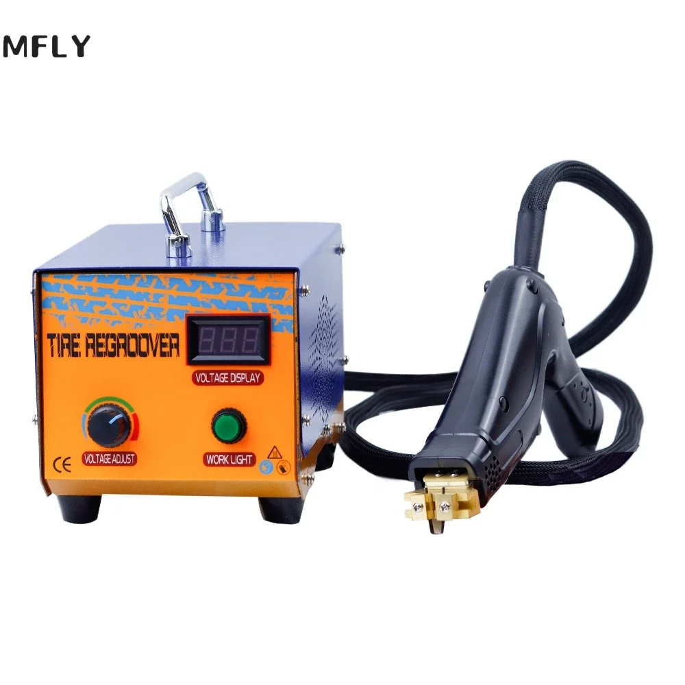 

TR-1KW Digital Tire Slotting Machine Truck Car Wheel Rubber Engraving Electromechanical Tire Retreader Reuse Artifact 220V