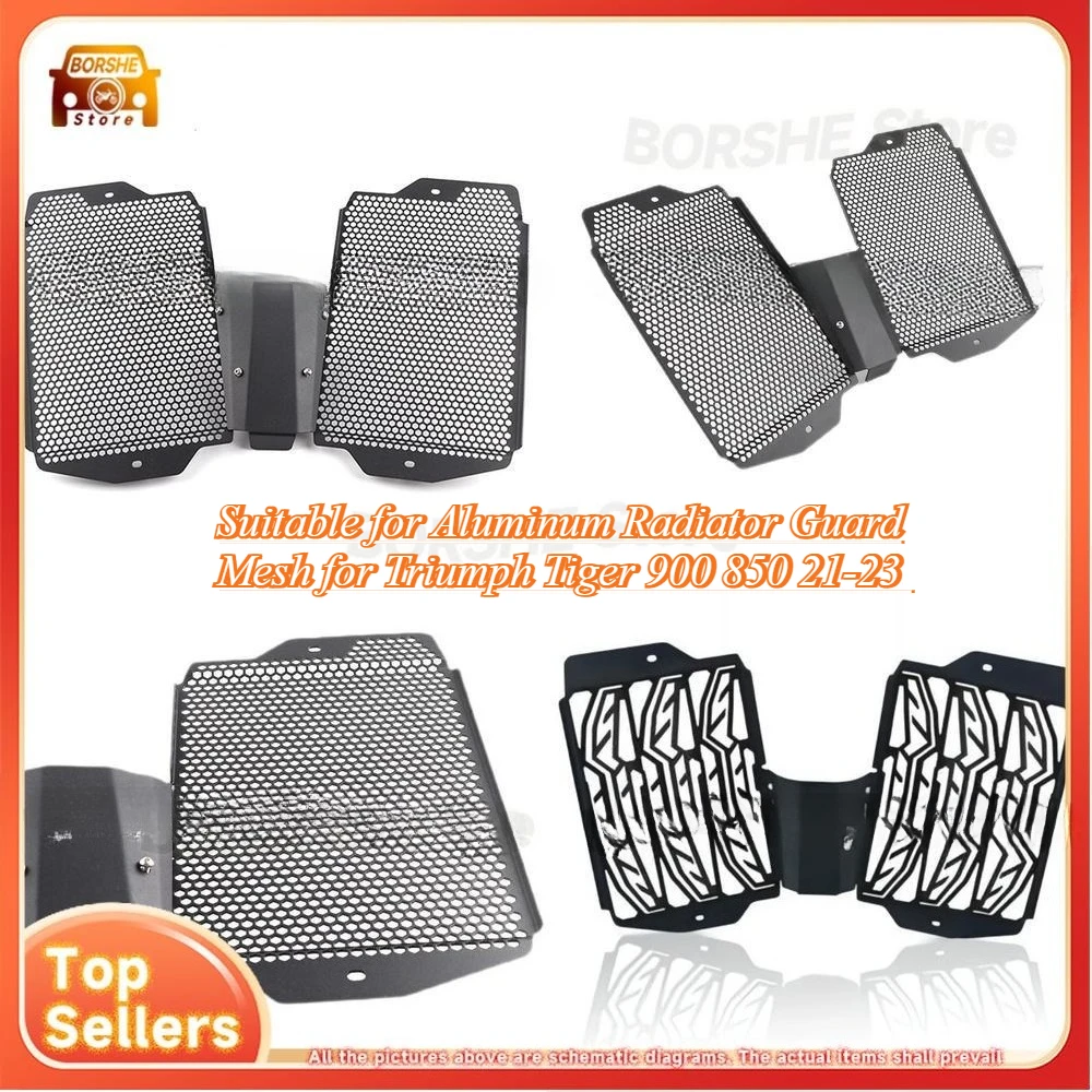 

Suitable for Aluminum Radiator Guard Mesh for Triumph Tiger 900 850 21-23 Models