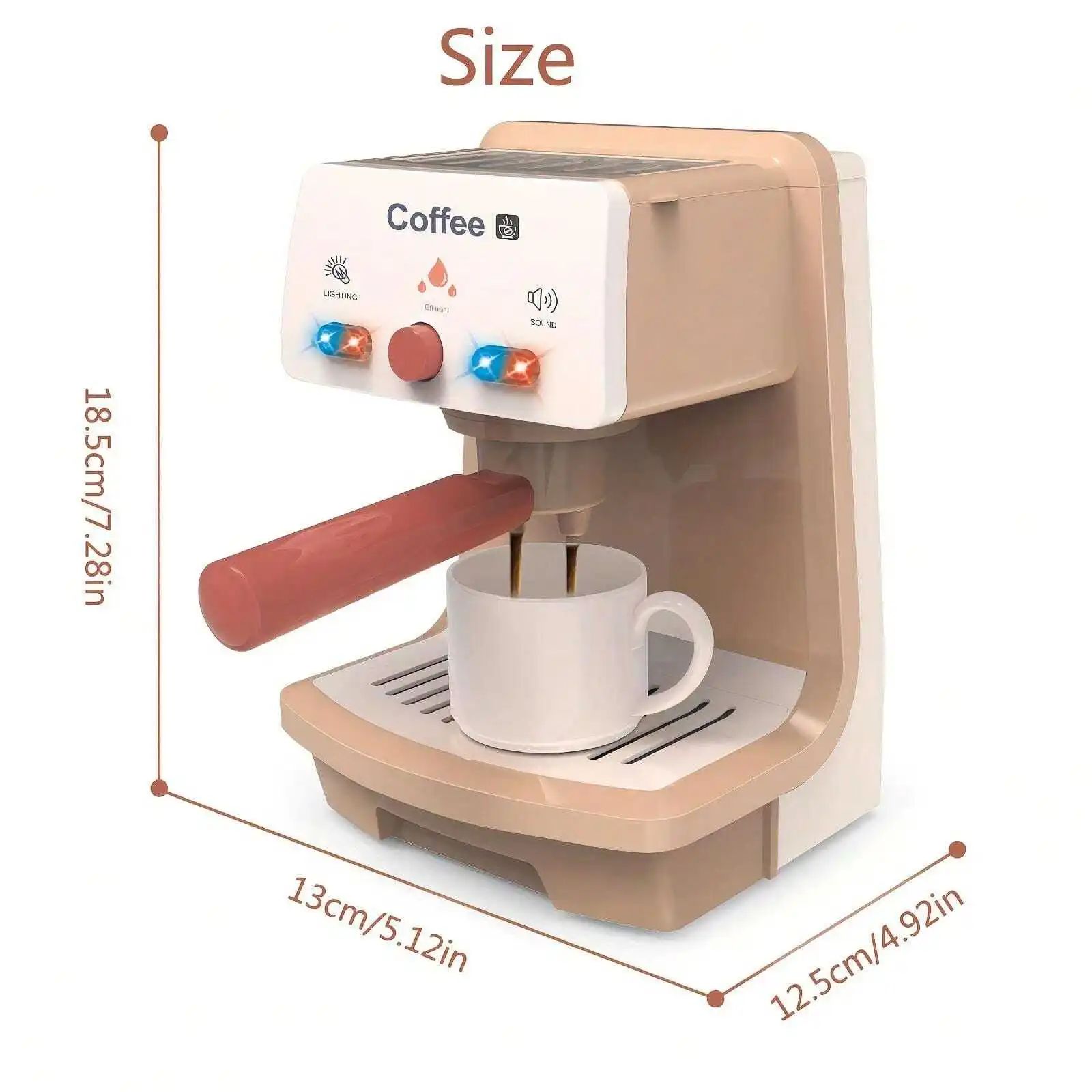 Play House Simulation Coffee Machine And Bread Maker Toys, Simulated Restaurant   Appliances Toys, Parent-Child Interactive Role