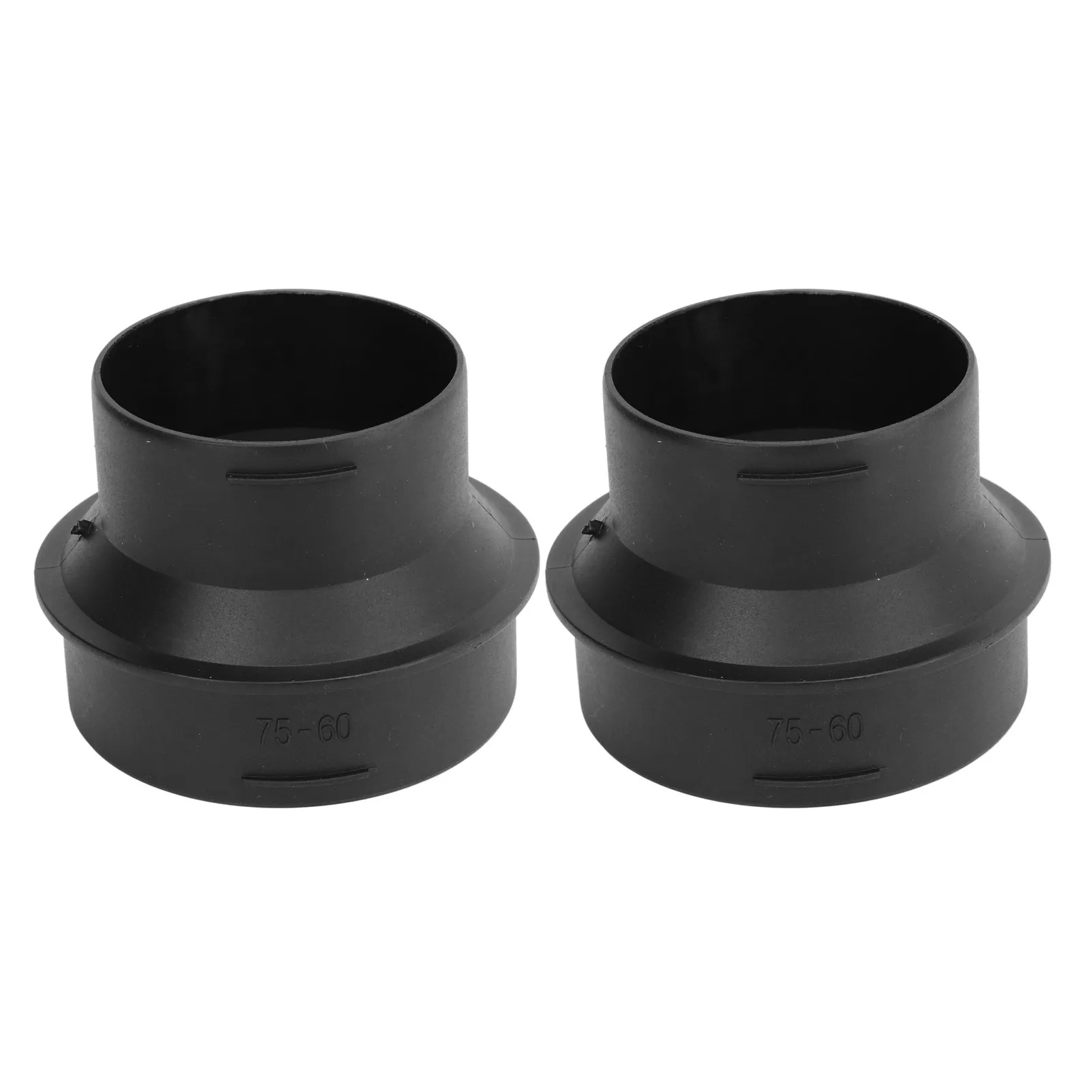 

1pair Parking Heater Adapter Tube 60 to 75MM Heater Ducting Pipe Joiner Connector Parking Heater Adapter Tube for Webasto Heater