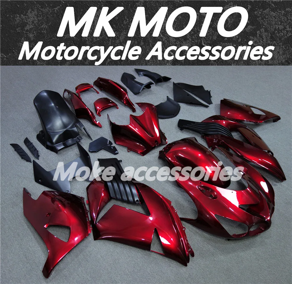 Fairings Kit Fit For Ninja zx-14r 2006 2007 2008 2009 2010 2011 Bodywork Set High Quality ABS Red Black