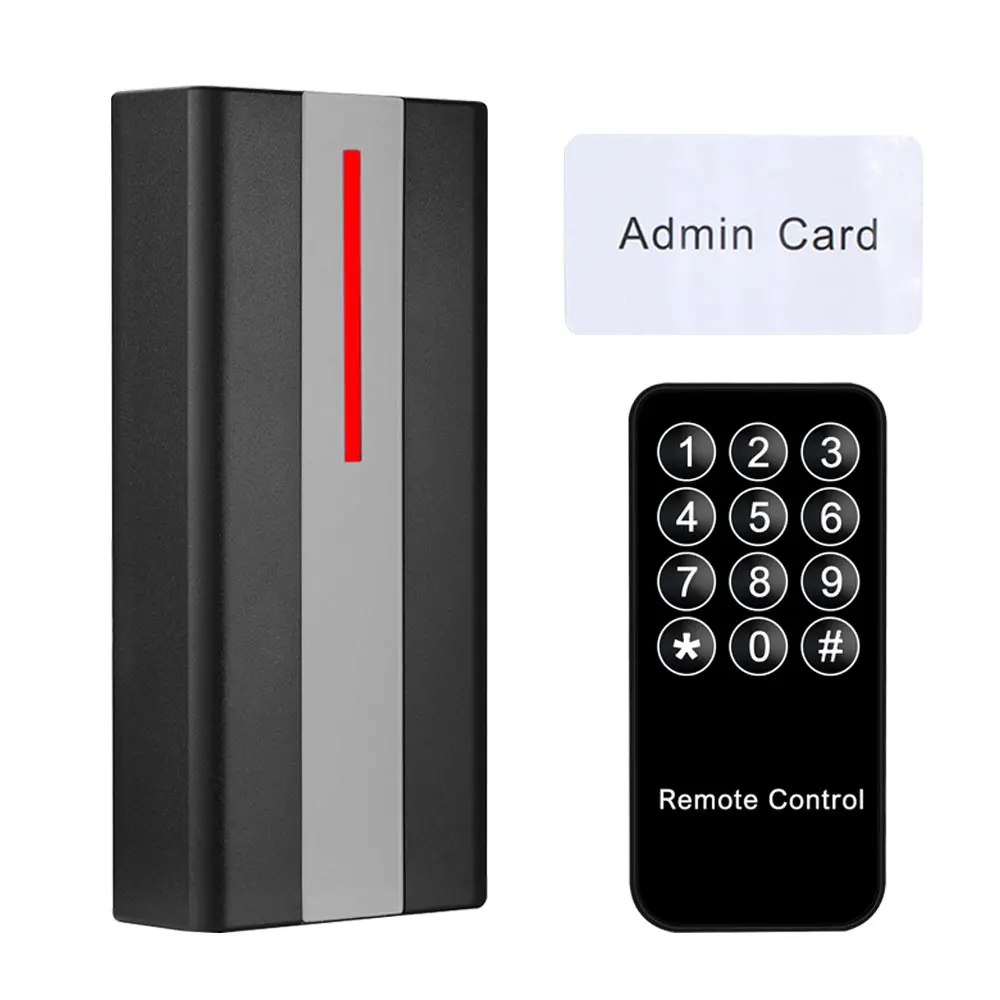 Standalone Access Control Machine Proximity RFID Card Reader Entry Door Opener IP68 Waterproof 3000 Users Wiegand Input Output