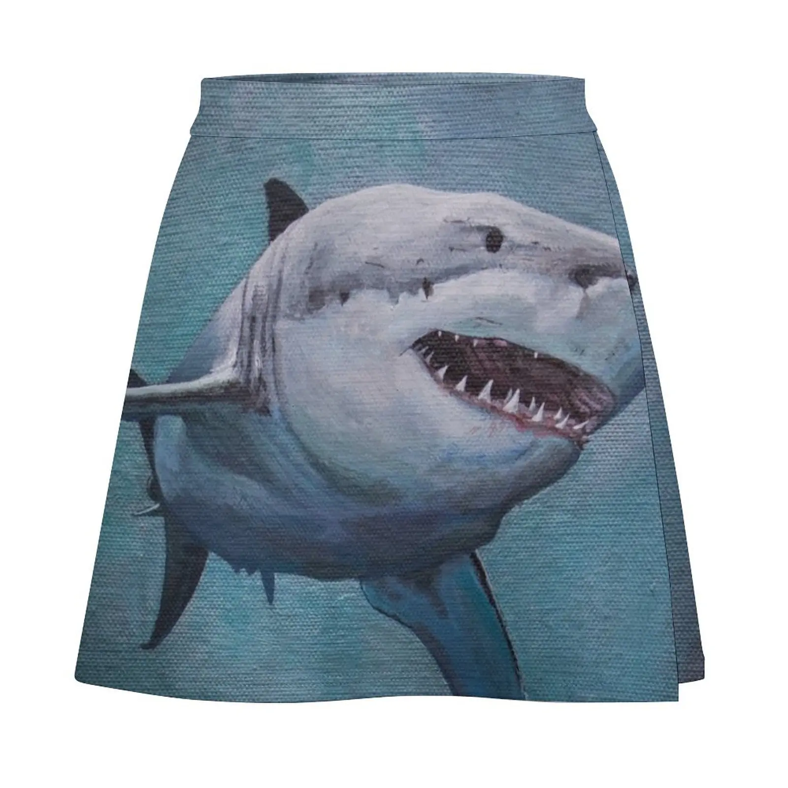 Great White Shark Mini Skirt clothes korean skirt skirt women