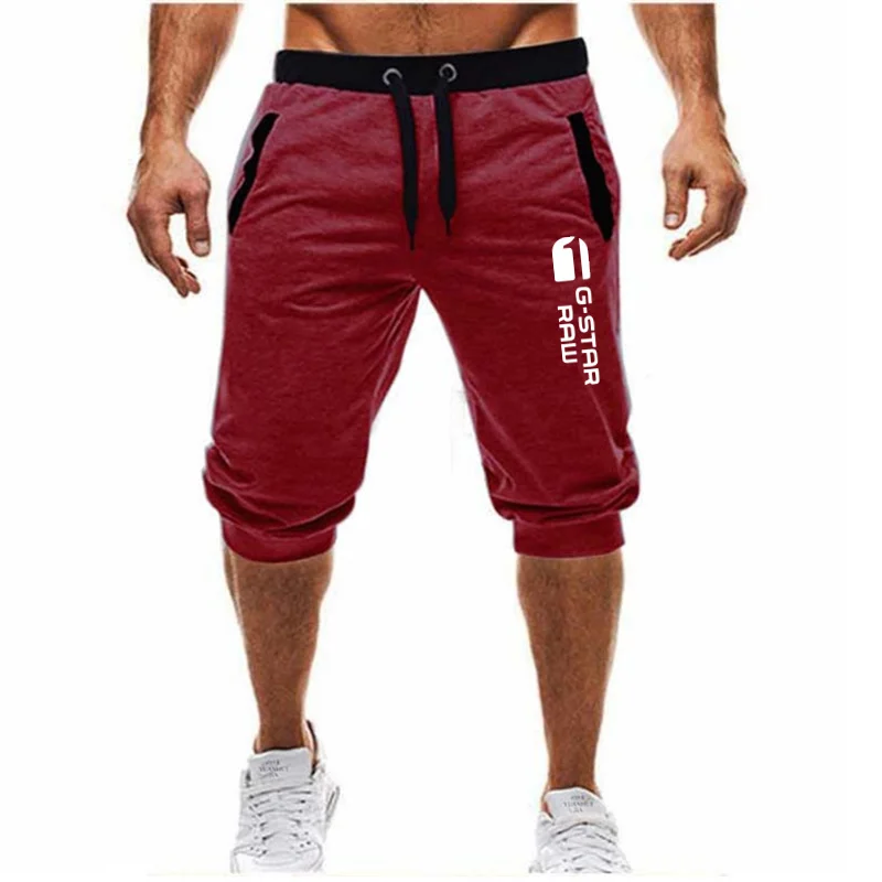 2023 New Summer Sweatshorts Men Sportswear Breathable Cotton Workout Baggy Breeches Short Men Casual Shorts Plus Size 3XL