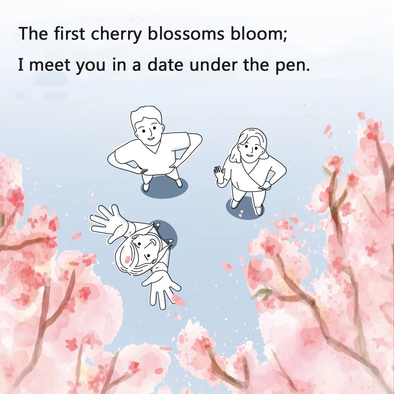 KACO Sakura Gel Pen POPUP 2pcs Set - 0.5mm Fine Point,Smooth Writing,Elegant Design,Perfect for School,Office,and Gift Giving