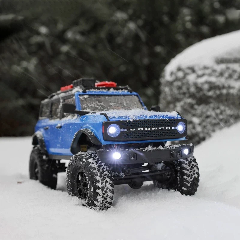Axial SCX24 1/24 Bronco 4WD 2,4G RC coches ABS carcasa dura simulación Control remoto escalada eléctrica todoterreno vehículo modelo regalo
