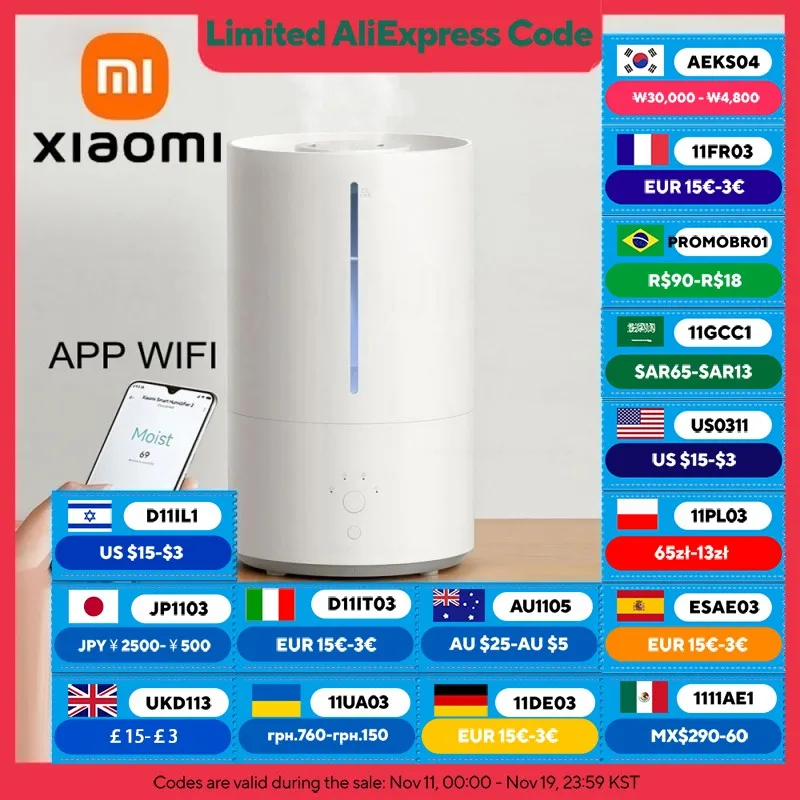 �y�Z�[�����zXIAOMI MIJIA �X�}�[�g�R�ۉ����� 2 �ƒ�p 4.5L UVC 99.9% �ŋۋ�C������A���}�G�b�Z���V�����I�C���f�B�t���[�U�[