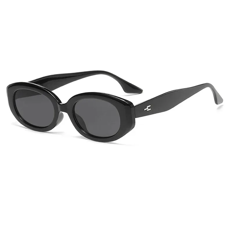 Vintage Cat Eye Sunglasses Woman Retro Shades Black Sun Glasses Female Fashion Small Frame Mirror Square Oculos De Sol view 2