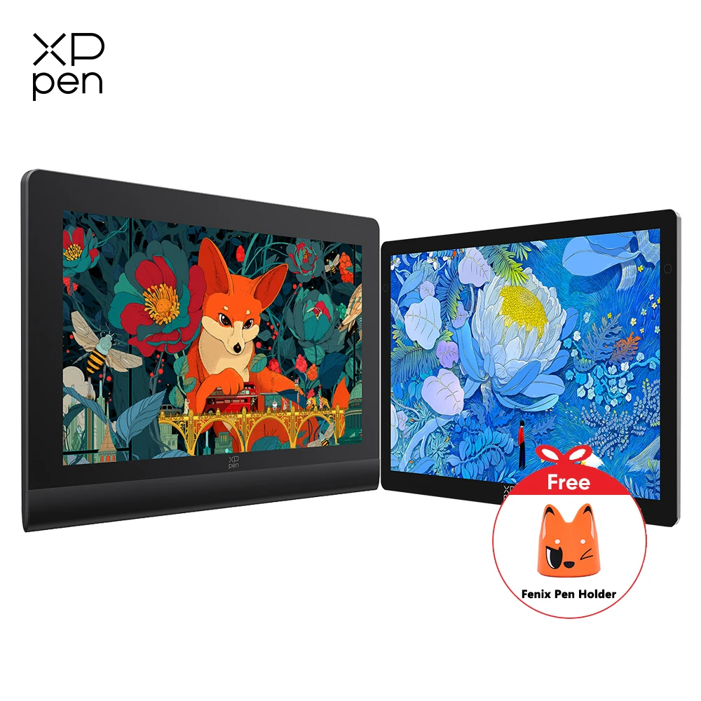XPPen Artist Ultra 14/16 OLED-Zeichendisplay unterstützt Multi-Touch, professioneller Grafikmonitor, 2 X3 Pro Stylus, 1 Fernbedienung.