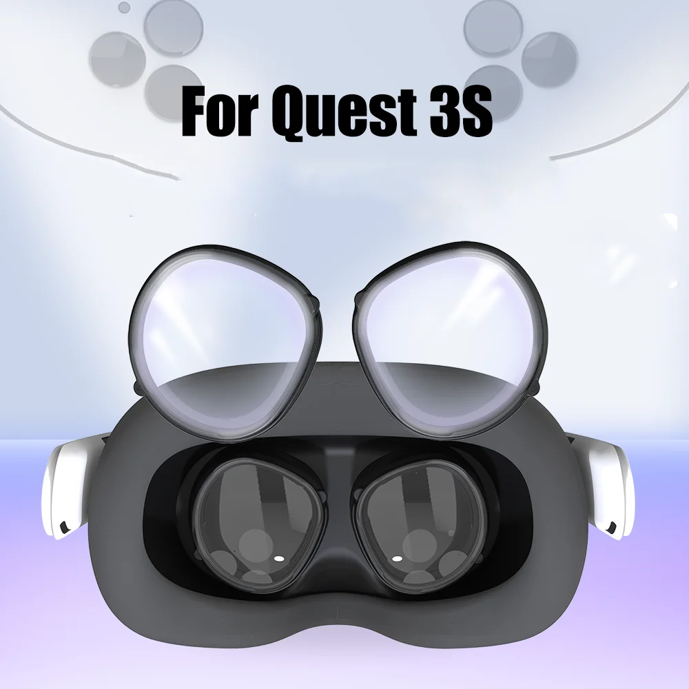 

Lenses for Quest 3S Prescription Lens Myopia Anti Blue Glasses Magnetic Eyeglass Frame for Meta Quest 3S VR Accessories