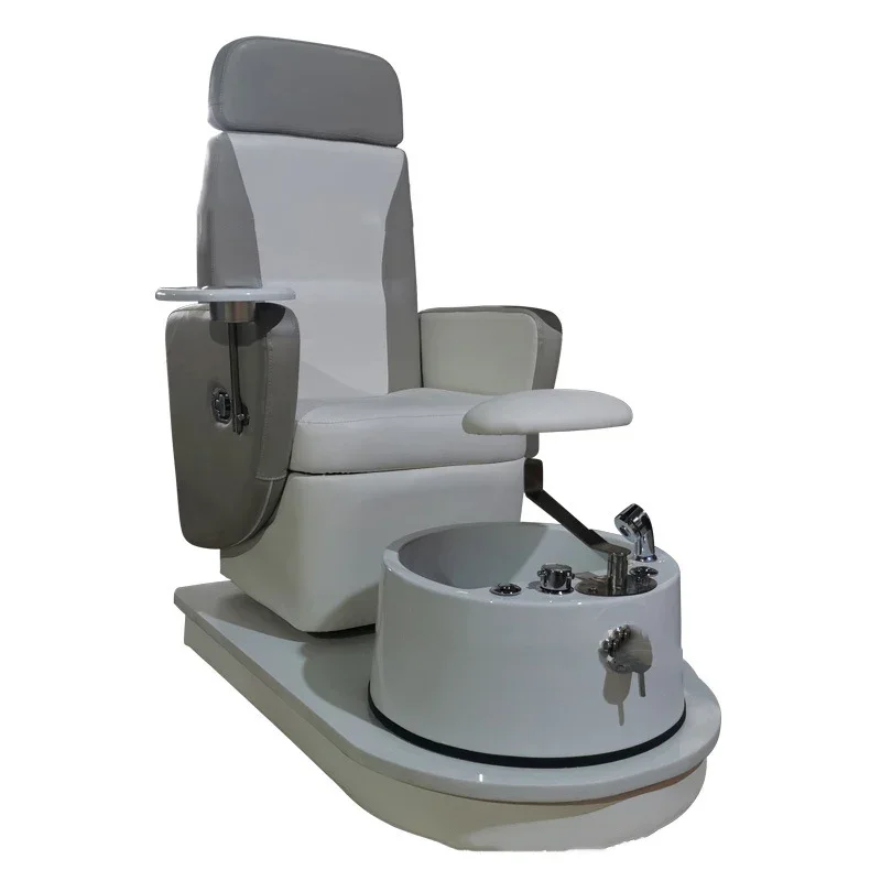 Chaise de beauté électrique pour pieds, module d'application de pédicure médicale de cils, lit de civière de cils de spa d'ongle confortable, table de massage Masaje