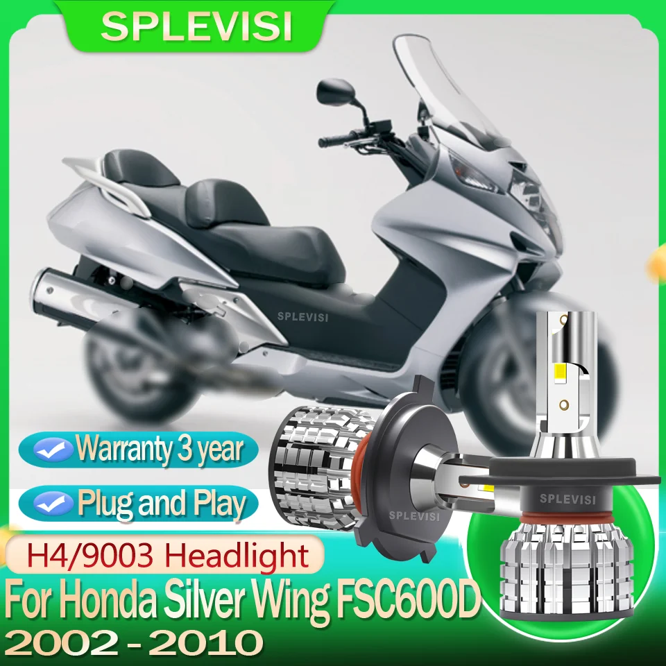 

3-Year Warranty Plug-and-Play motorcycle Headlight For Honda Silver Wing FSC600D 2002 2003 2004 2005 2006 2007 2008 2009 2010