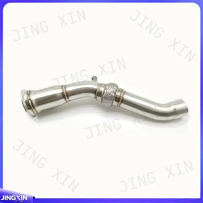 Picture 7: Custom for BMW DPF Exhaust Downpipe Closed Off Pipe M57 N2 Engine 330D 325D 530D E90 E60 Diesel Performance Removal Tool