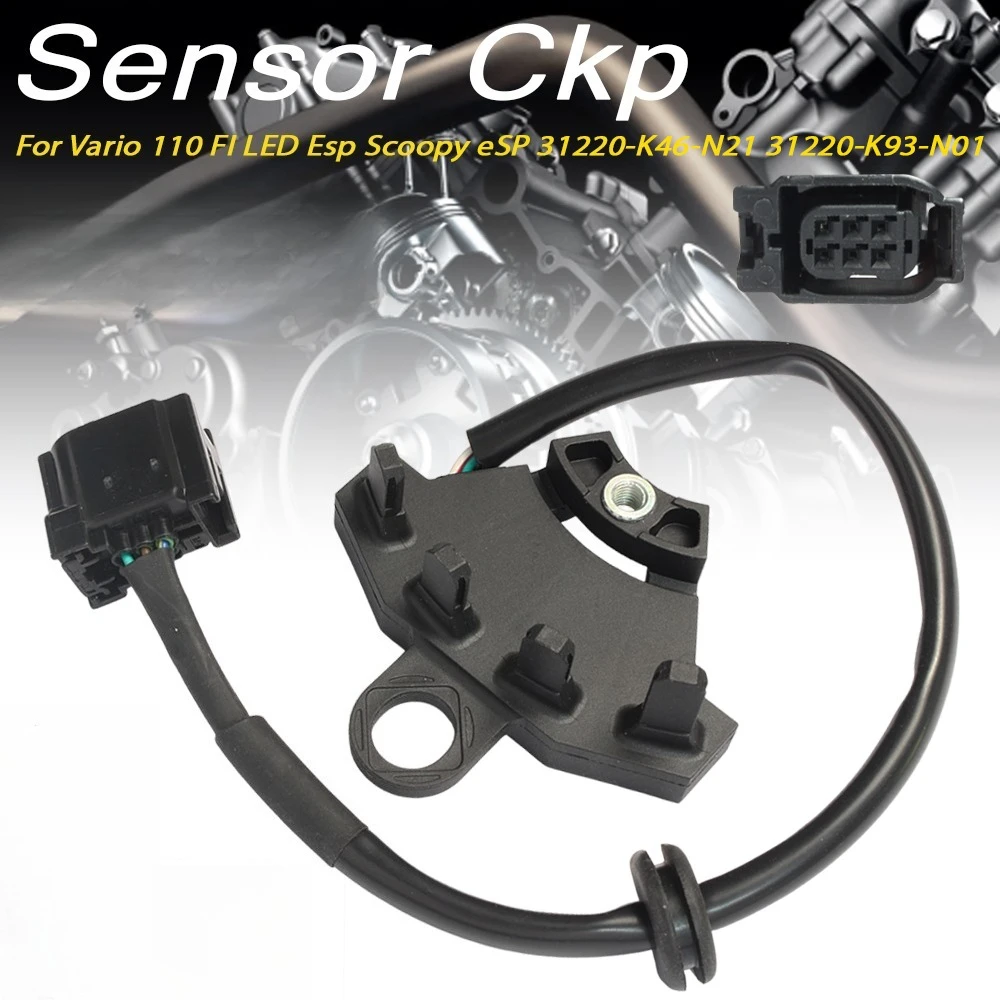 Sensor CKP Sensor de Posición del Cigüeñal 31220-K46-N21 Para Vario 110 FI LED eSP Scoopy eSP