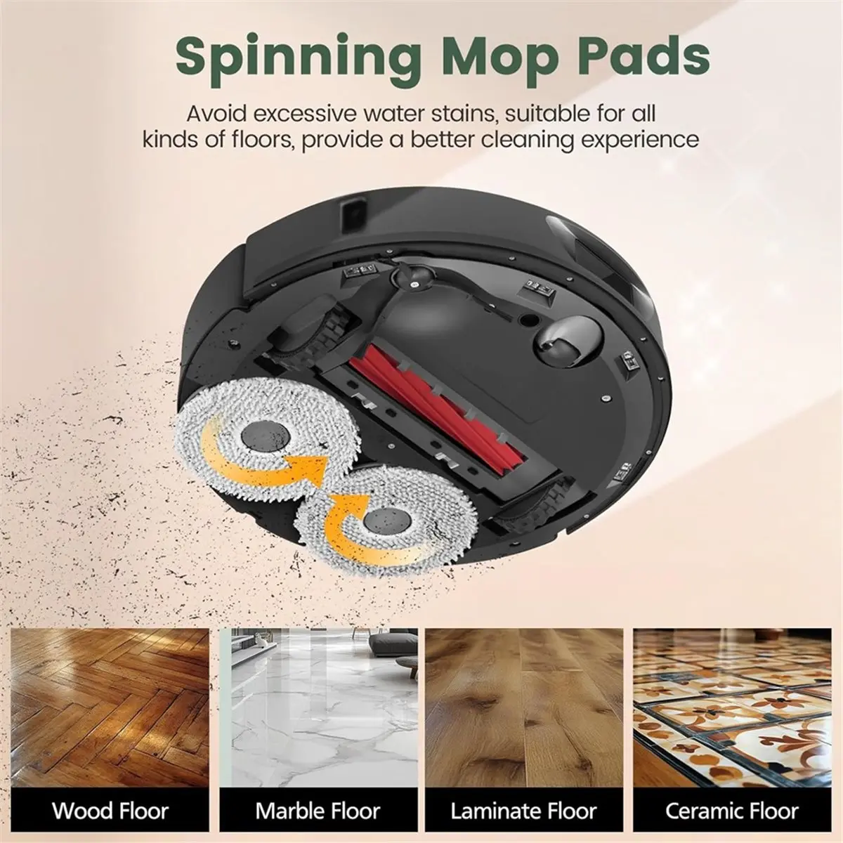 For Qrevo S,Qrevo Pro,Qrevo MaxV,Qrevo Plus Spare Parts Mop Hepa Filter Main Side Brush Replacement Accessories