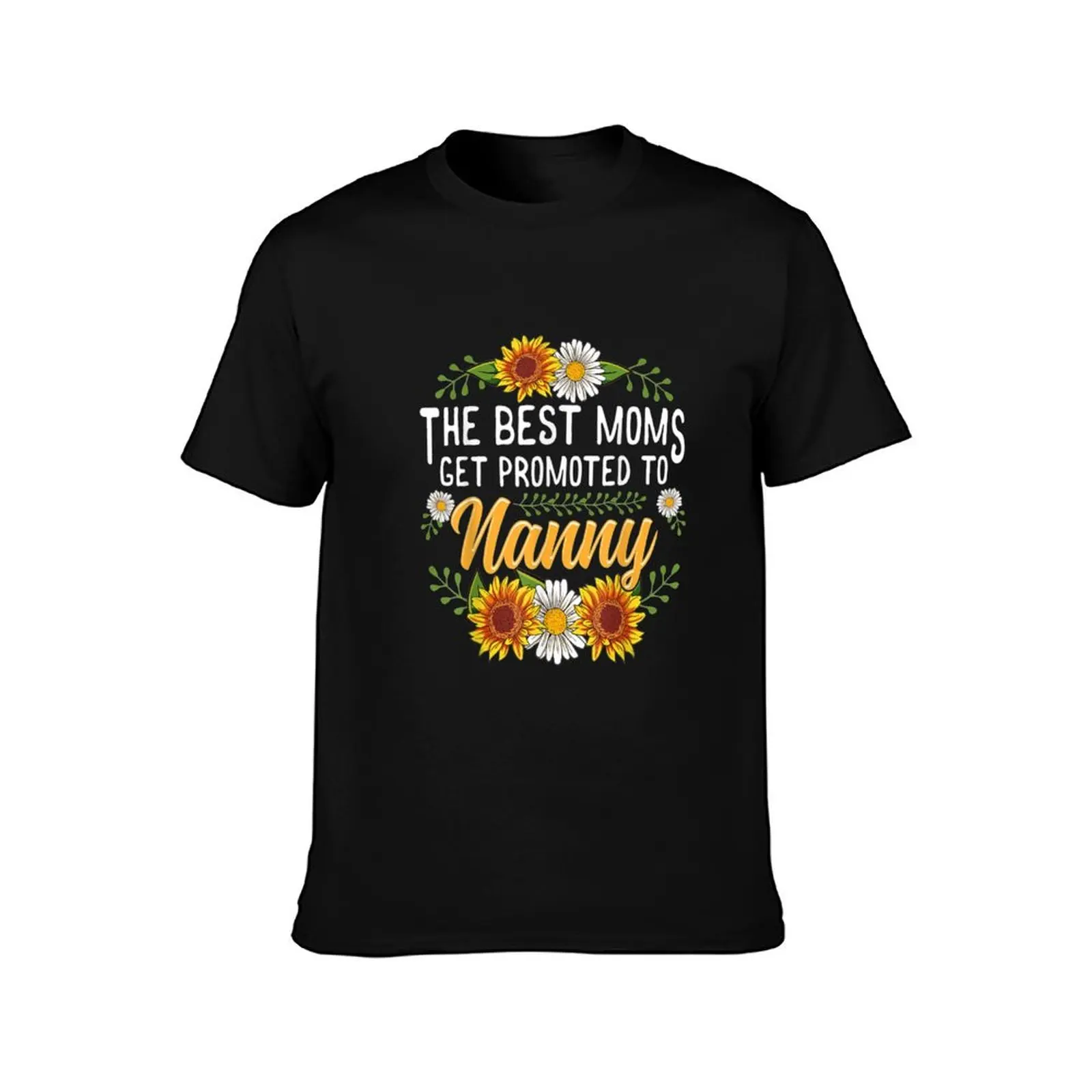 The Best Moms Get Promoted To Nanny Gifts New Nanny T-Shirt heavyweights blacks animal prinfor boys men clothing