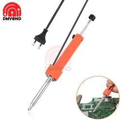 Ferro De Solda Elétrico Estanho Ventosa, Precision Welding Tool, Equipamento De Solda, Mão, UE, EU Plug, 220V, 36W, 2-em-1