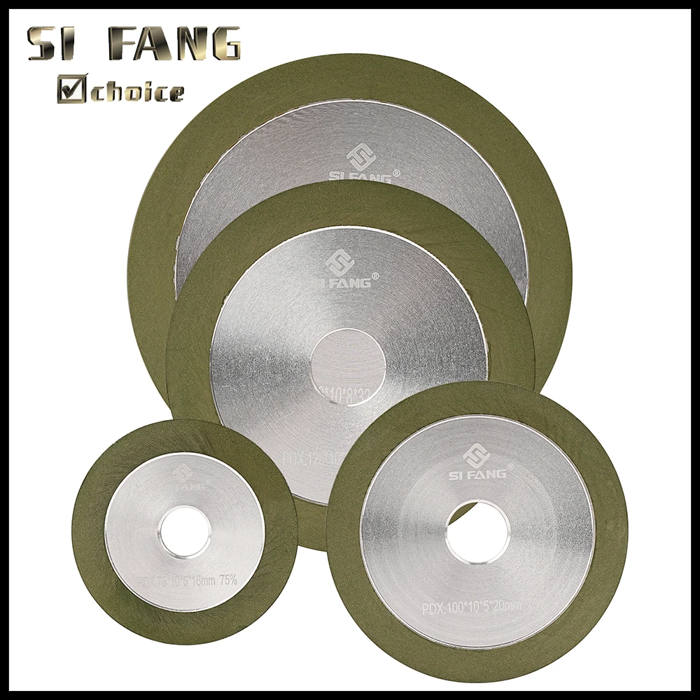 

75/100/125/150mm Diamond Grinding Wheel Circular Resin Grinding Disc for Metal Tungsten Steel Milling Cutter Grinding Tools