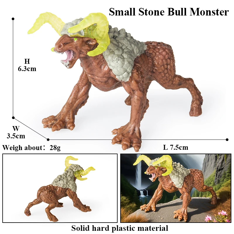 Oenux Simulation Dinosaurier Bayala Drachenbaum Monster Fledermaus Dämon Basilisk Tiermodell Actionfiguren PVC Sammlung Kinderspielzeug Geschenk – Detail 27
