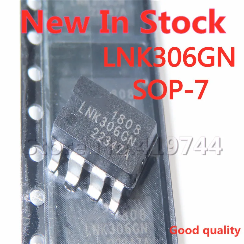 5PCS/LOT LNK306GN LNK306 SOP-7 SMD power switch management IC chip In Stock NEW original IC