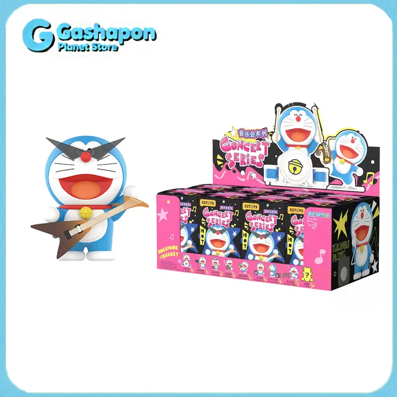 

52TOYS Doraemon музыкальная концертная серия слепая коробка фигурка Коллекционная милая аниме-игрушка в подарок для фанатов детей и взрослых