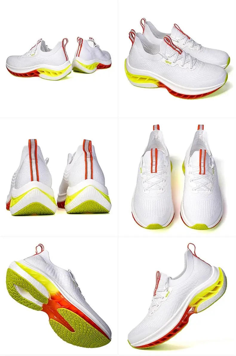 2025 New Running Shoes Men's Women's Soft Bottom Jogging Shoes Couples Size 36-45 Unisex Lightweight Socks Sneakers