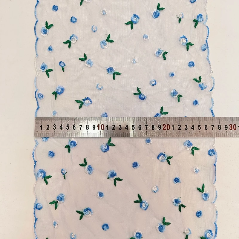 20-yds-lotto-passamaneria-in-tulle-ricamato-bilaterale-per-fai-da-te-cucito-artigianato-pizzo-floreale-per-lingerie-intimo-tessuti-e-creazioni-artigianali