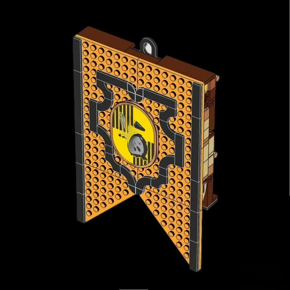 4개의 아카데미 플래그 블록 세트, 수집용 성인 장난감, 생일 선물 및 마법 RPG 용품, 청소년을 위한 마법 게임, 76412 76410.