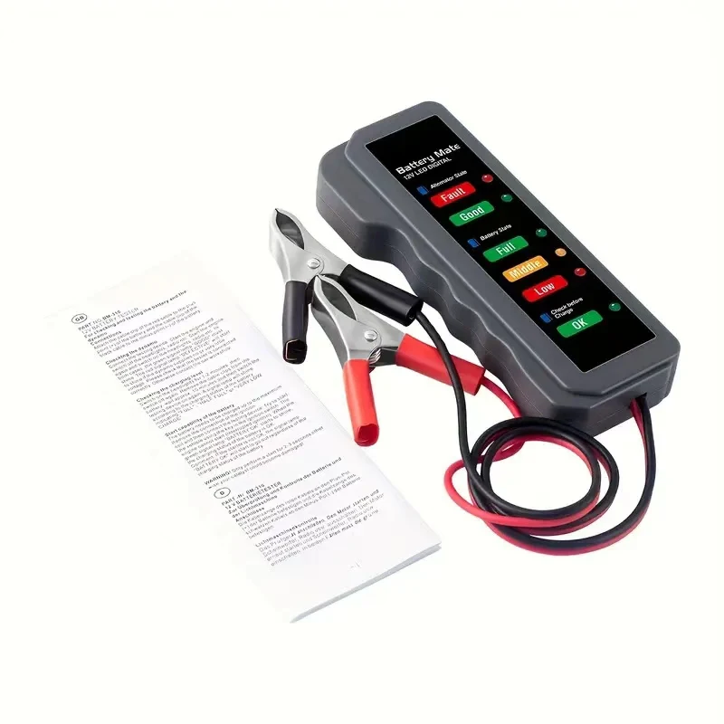 BM310 Car Battery Tester Digital Alternator Tester