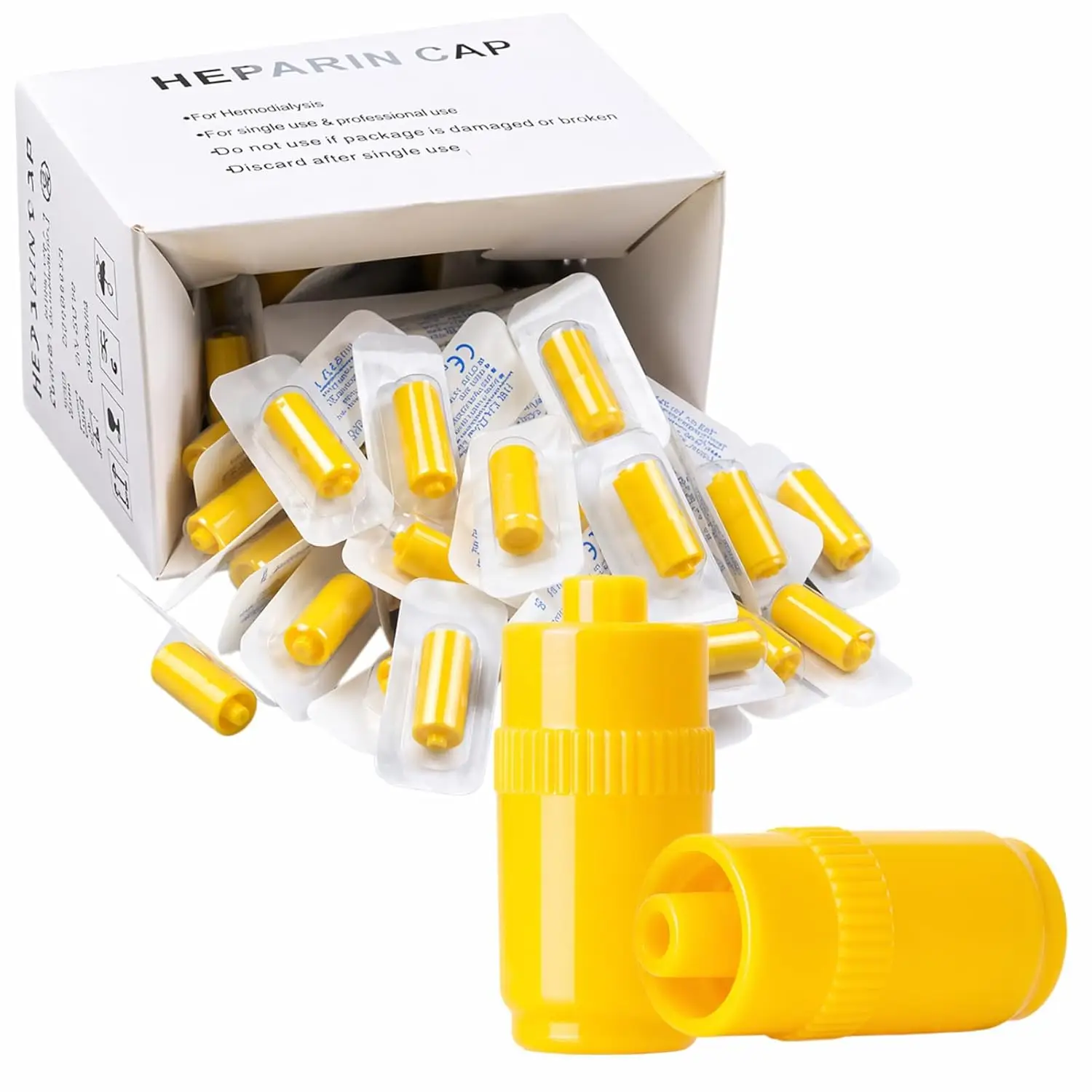 Heparin-Kappe für IV-Einwegkatheter, geeignet für Hunde, Katzen und andere Haustiere, Veterinärbedarf – Detail 4