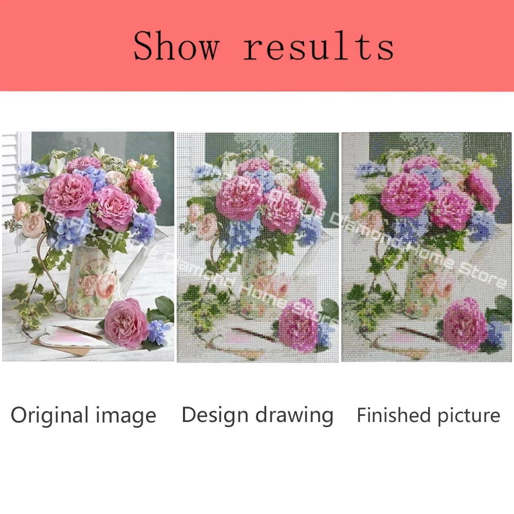 DIY Diamond Painting Genshin Lmpact Lnk Painting Style Mosaic Cross Stitch Game Fantasy Handicraft Rhinestones Embroidery Decor