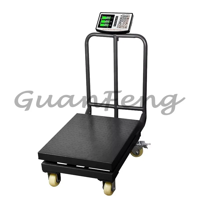 Heavy duty 1000kg platform weighing electronic digital table scale 600x800