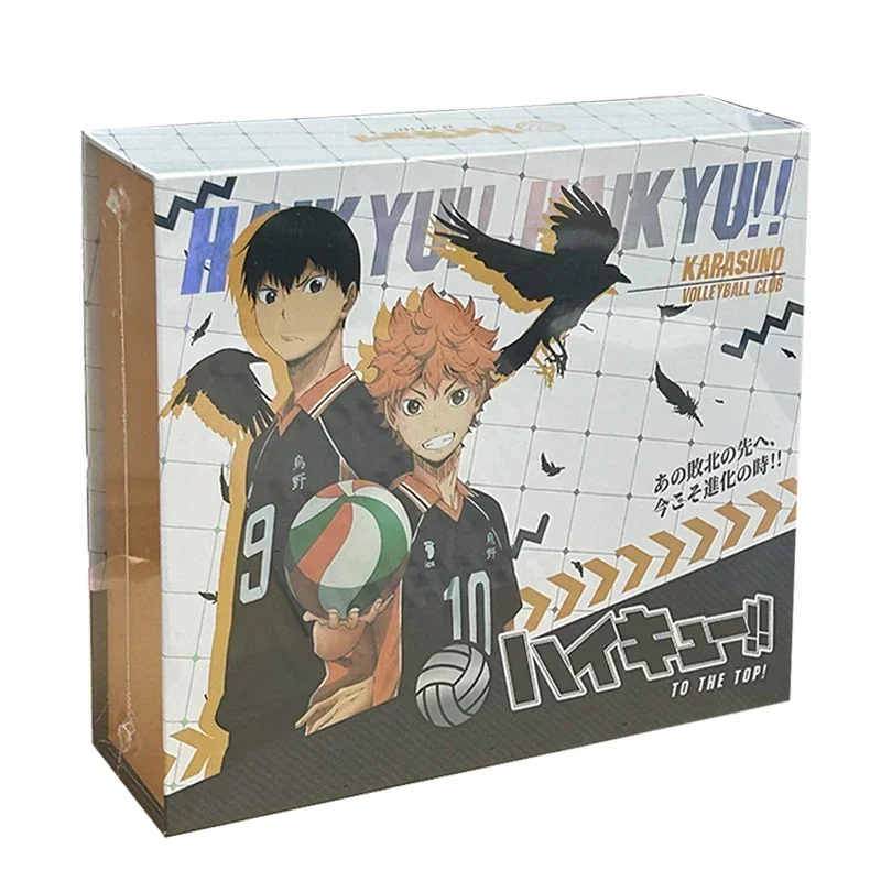 Anime Haikyuu!! Koleksi Kartu Oikawa Tooru Iwaizumi hayime Koutarou TCG CCG Booster Box meja bermain kartu Game hadiah mainan anak