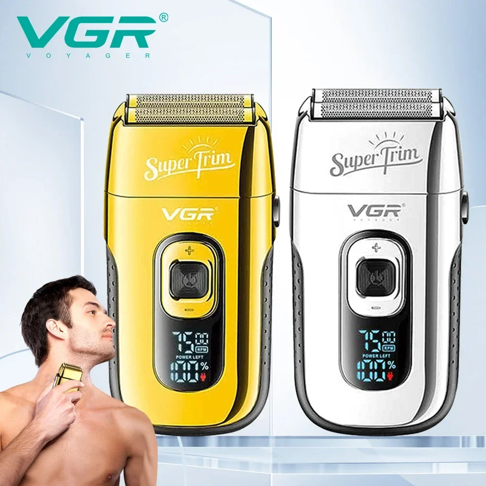 

VGR 332 Electric Razor Electric Shaver Rechargeable Shaving Machine for Men Shaver Beard Razor Beard Trimmer Hair Trimmer