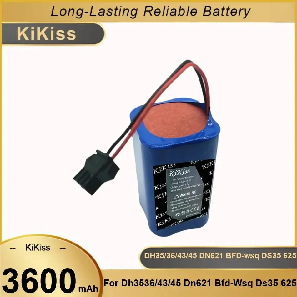 Прочный аккумулятор 3600 мАч для электронного устройства Ecovacs Deebot DH35 DH36 DH43 DH45 DN621 DS35 DS625