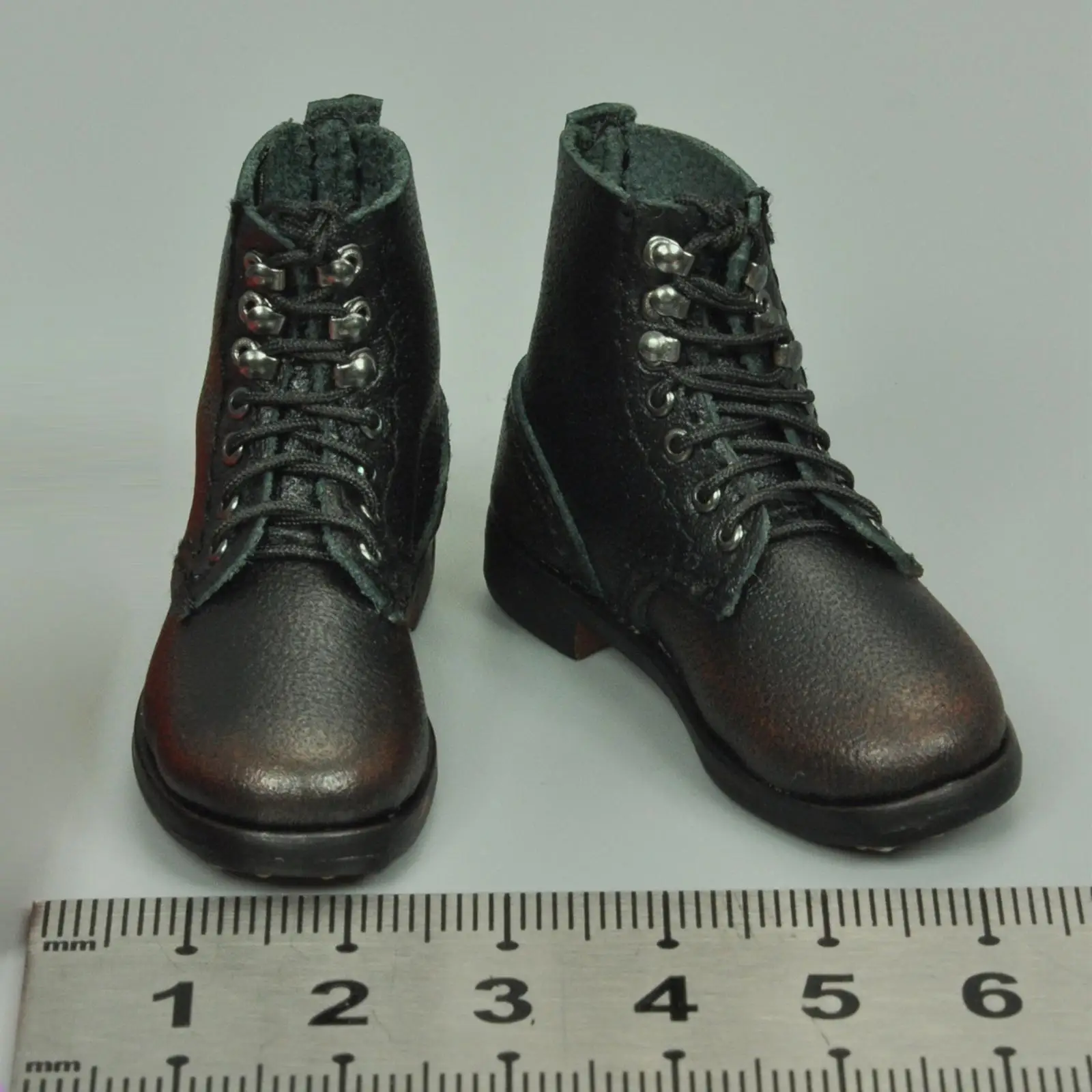 1/6 Scale Ankle Boot Lace up Boot Stylish Work Boots Miniature Figure Costume for 12'' inch Male Action Figures Accessory