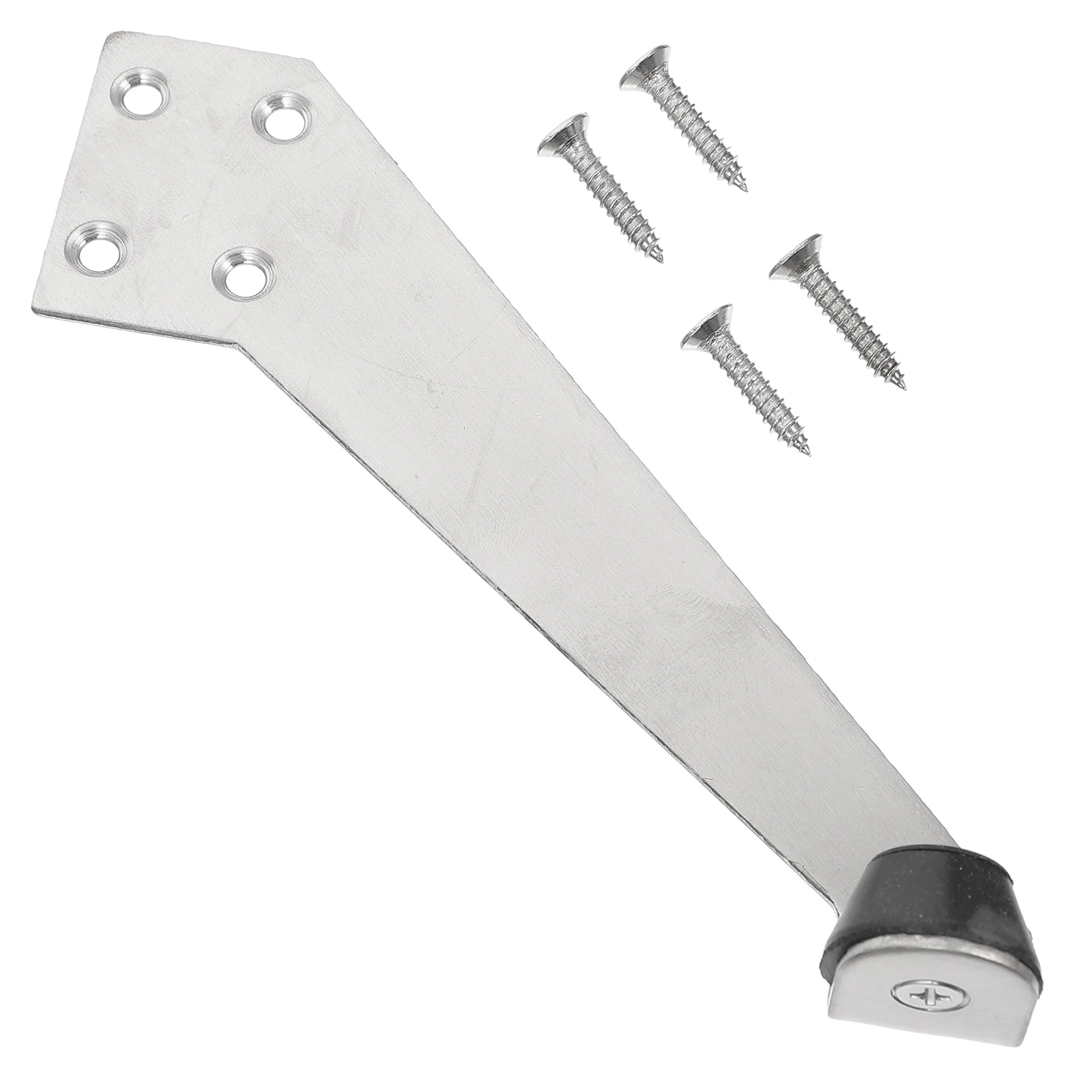 

Stainless Steel Door Stopper 90 Degree Limiter Left Opening Non-slip Heavy Duty Bedroom Office Home Use Quiet Wedge Door