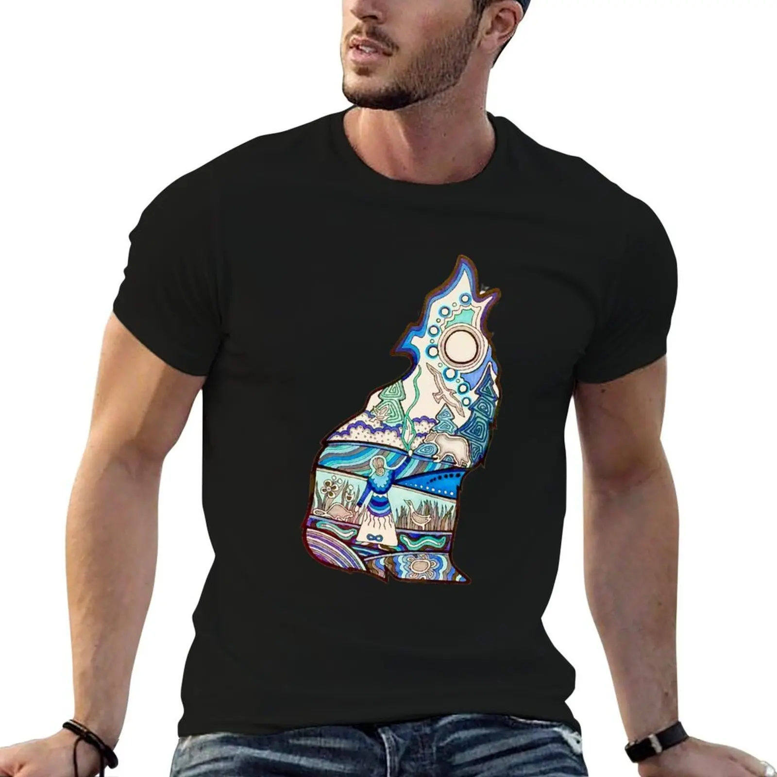 Howling Prayers T-Shirt football t shirt oversizeds plus size men clothing