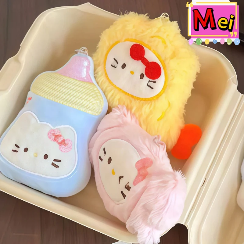 Neue 6 stücke Nette Squee zing Kitty Plüsch Schlüssel Kreative Snack Gebratene Garnelen Sushi Süßigkeiten Eis Plüsch Spielzeug Rucksack Hängen kette Geschenk