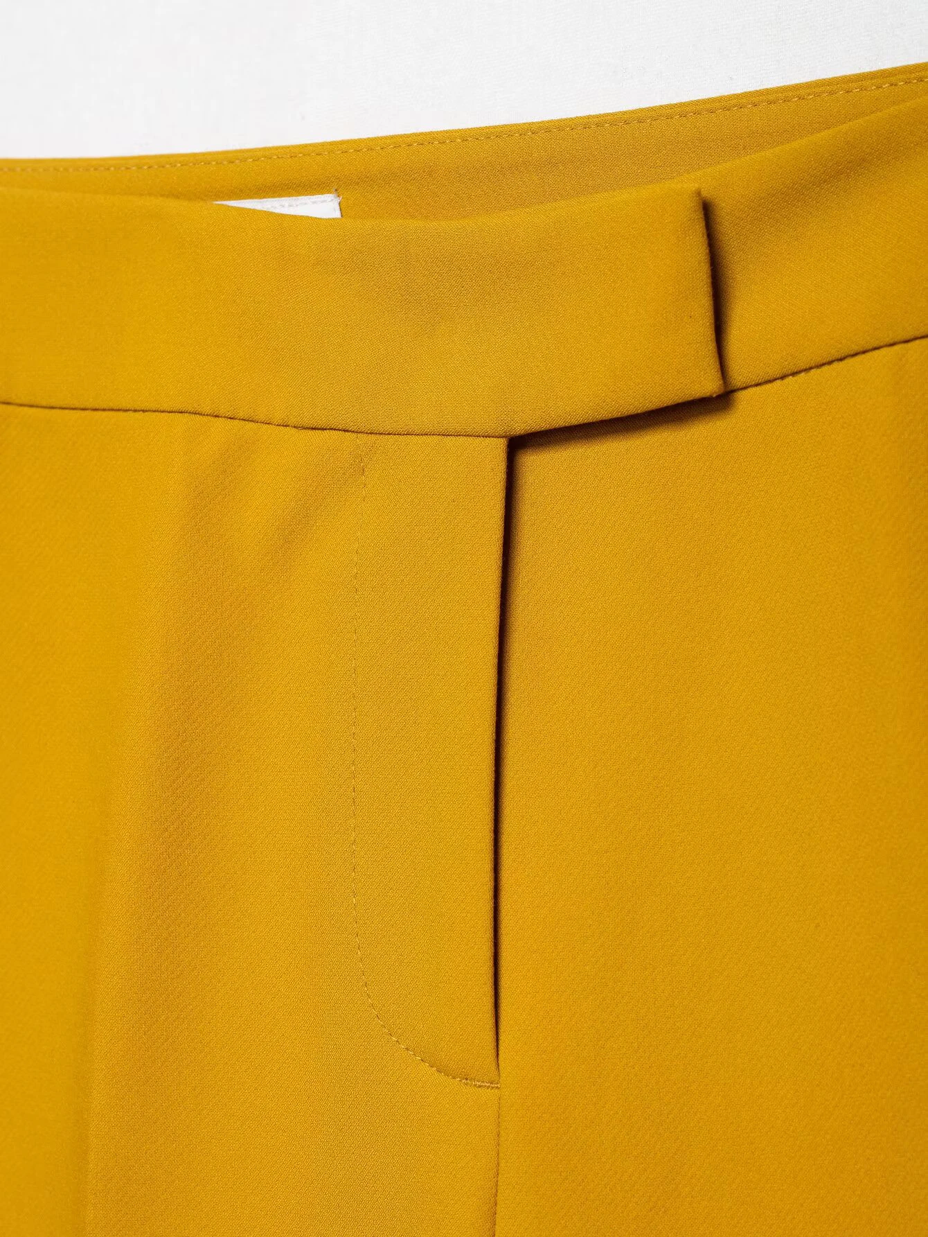 DEEABAE Collar long sleeved suit with shoulder pads double breasted buttoned suit jacket high waisted slim fit pants set