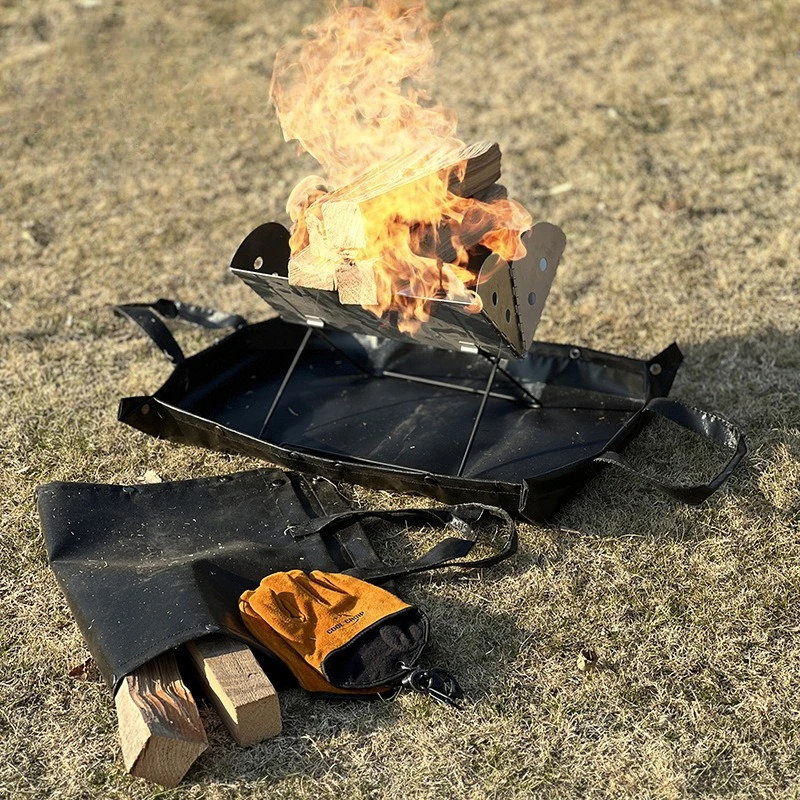 

Outdoor Camping Fireproof Bags Multifunctional Oil Proof Bag Waterproof Heat Resistant Portable Hiking Tools Camp Travel Picnic